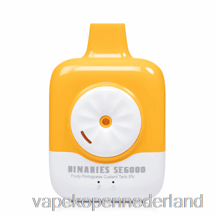 Elektronische Sigaret Vape Horizon Binaries Se6000 Wegwerpbare Fruitige Portugese Custardtaartjes